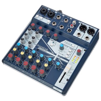 Mixer audio Soundcraft Notepad-8FX a 8 canali con Low-Cut e equalizzatore a 3 bande - immagine 3