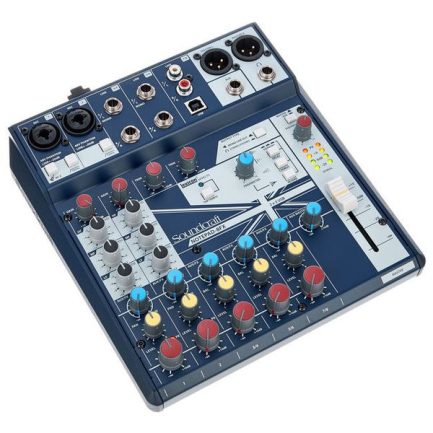 Mixer audio Soundcraft Notepad-8FX a 8 canali con Low-Cut e equalizzatore a 3 bande - immagine 2