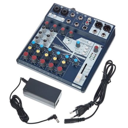 Mixer audio Soundcraft Notepad-8FX a 8 canali con Low-Cut e equalizzatore a 3 bande - immagine 7