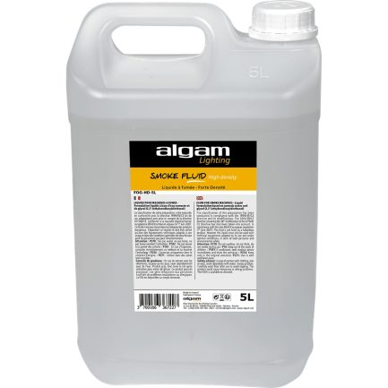 Liquido Algam Lighting FOG-HD-5L High Density per ricarica Macchine del Fumo