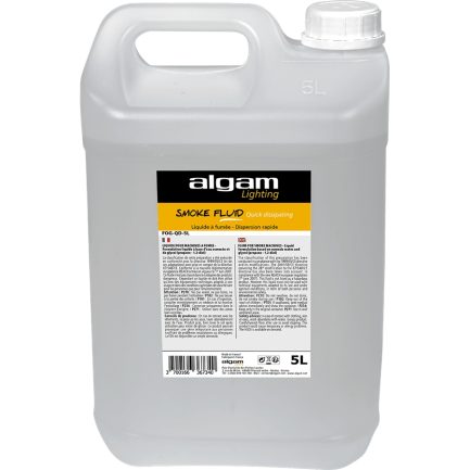 Liquido Algam Lighting FOG-QD-5L Quick Dissipation per ricarica Macchine del Fumo