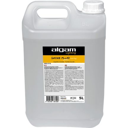 Liquido Algam Lighting FOG-LF-5L Low Fog per ricarica Macchine del Fumo basso