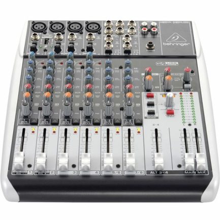 Mixer Audio Behringer Xenyx Q1204USB a 12 canali con fader da 60mm - immagine 2