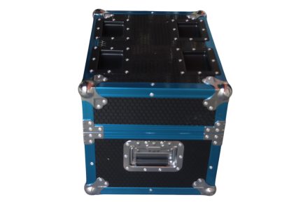 Coppia Sparkular 900W Limited Edition BLACK Spark Machine con Flightcase e ruote per il trasporto NLIGHTING® - immagine 7