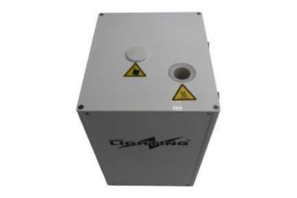 Coppia Sparkular 900W Limited Edition WHITE Spark Machine con Flightcase e ruote per il trasporto NLIGHTING® - immagine 2