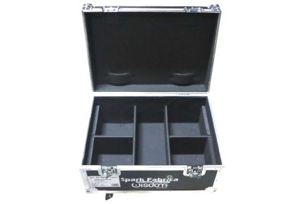 Baule Flight Case VUOTO per trasporto di 4x spark a scintille fredda SF-05 500W B-STOCK - immagine 4