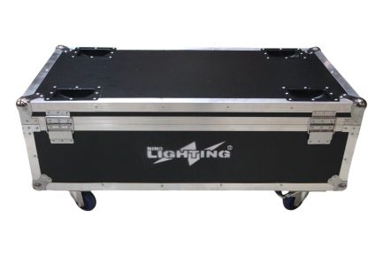 Set-up luci illuminazione Vortex Bar con stativo regolabile e flight case - immagine 7