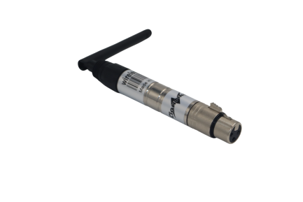 Penna ricevitore Wireless a Corrente 3 Pin femmina DMX512 2.4GHz per centraline controllo Luci