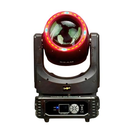 Coppia Mini beam Testa Mobile Liunar Beam 230W con Gobo Prisma Rotante e Ruota Colori WISDOM - immagine 7