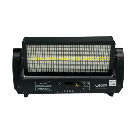 Atomic Shock Motorizzato 1000W Con Strobo LED RGB + Accecatore Centrale White Wisdom - immagine 6