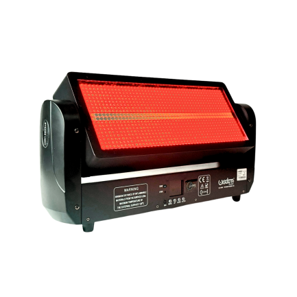 Atomic Shock Motorizzato 1000W Con Strobo LED RGB + Accecatore Centrale White Wisdom - immagine 2