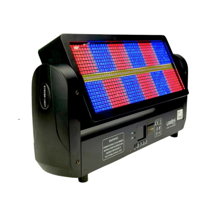 Atomic Shock Motorizzato 1000W Con Strobo LED RGB + Accecatore Centrale White Wisdom - immagine 5