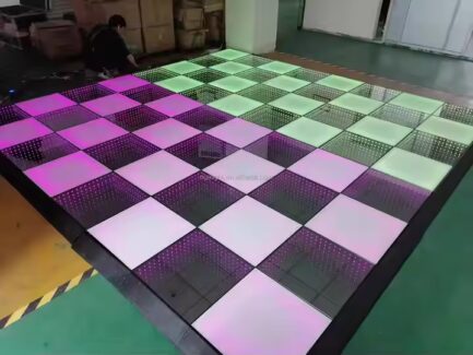 Pedana Luminosa DanceFloor RGB magnetica 3in1 50x50cm