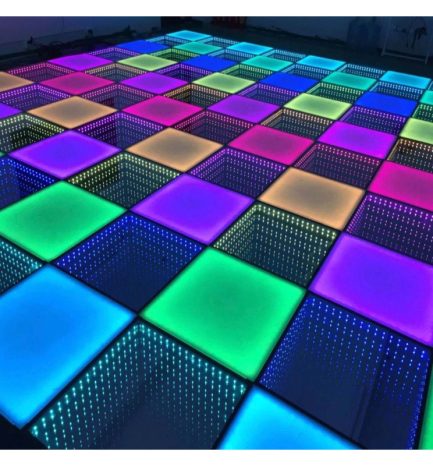 Pedana Luminosa DanceFloor RGB magnetica 3in1 50x50cm - immagine 4